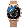 The latest best-selling men's mesh strap watch with hollowed-out design Application Scenario